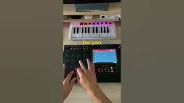 Finger drumming on MPC Live 2 - For You