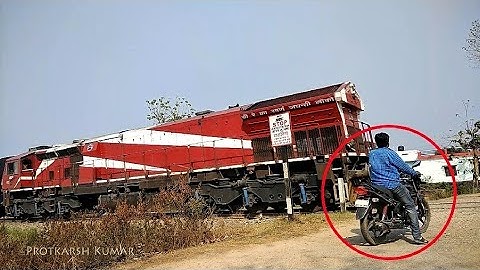 Unmanned Level Crossing of Indian Railways