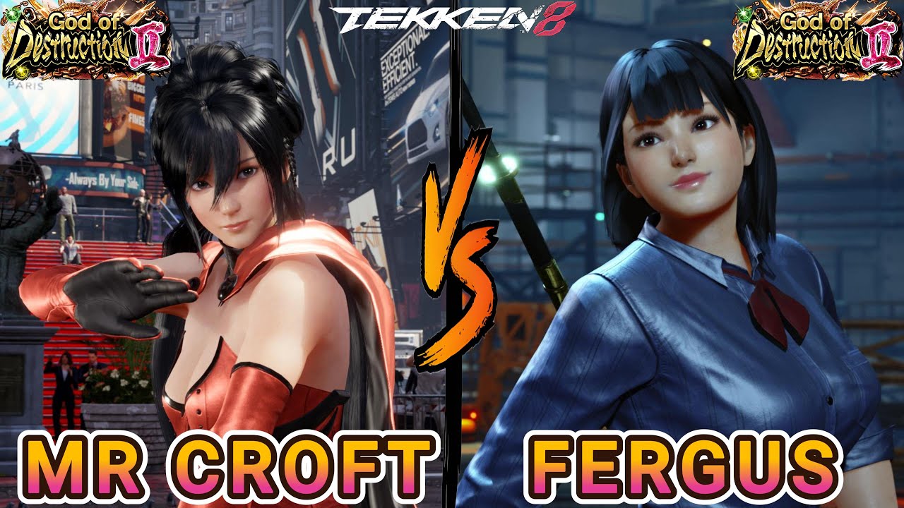Tekken 8: Mr Croft (Xiaoyu) vs Fergus (Asuka) – high level gameplay ...