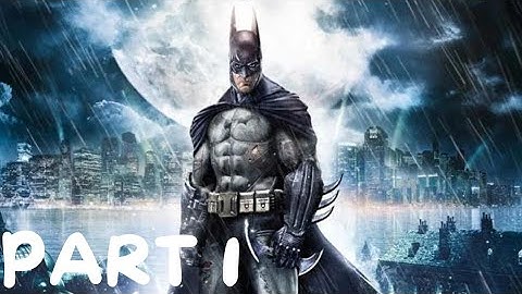 Batman Arkham Asylum Gameplay Walkthrough PART 1 - Intro (No Commentary) (Full Game)