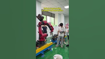 Six-axis welding robot factory only $4,000 #industry #automation #welding #spraying #palletizing