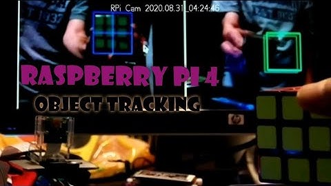 Raspberry Pi 4 Pan Tilt Object Tracking