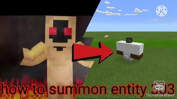 how to summon entity 303 in craftsman