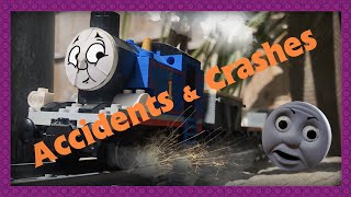 LEGO Thomas and Friends | SLOW MOTION ACCIDENTS and CRASHES | LEGO Garden Trains