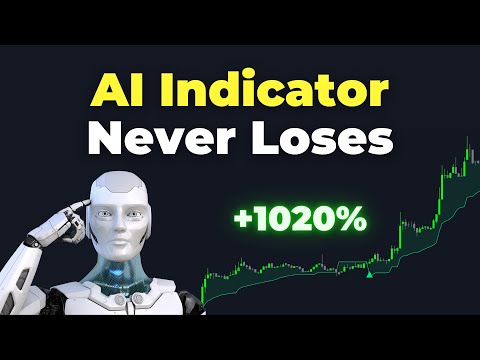 NEW Artificial Intelligence SuperTrend Indicator Gives PERFECT Buy Sell Signals