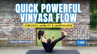 Boost Your Energy Fast With This Quick Creative Power Flow Yoga Routine!