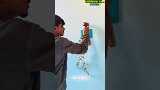 Electric work ⚡... #youtubeshorts #tecnician #shortvideo #Electric work