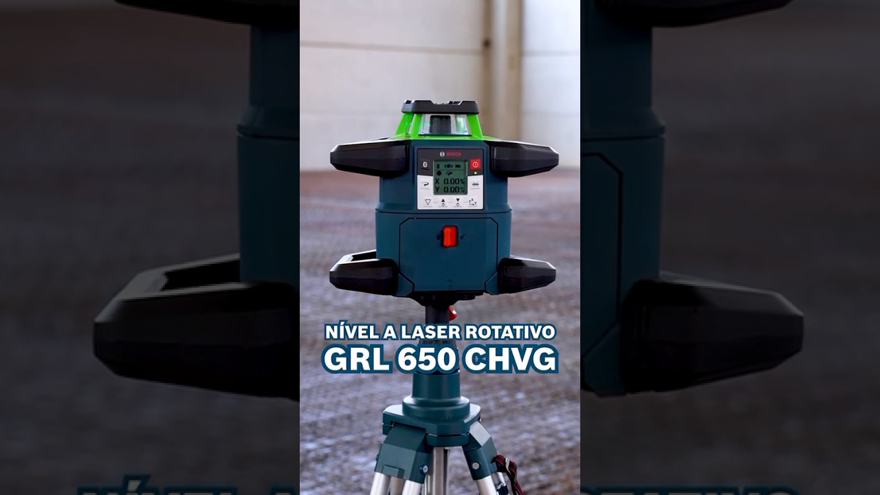 Nível laser rotativo Bosch GRL 650 CHVG com maleta - Resseg