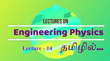 Engineering Physics PH8151  Tamil Lecture 014