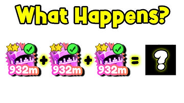 What Happens When you Fuse 3 Dark Matter Techno Cats | Pet Simulator X