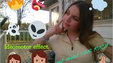 How do Ouija boards REALLY move? |The Ideomotor Effect.