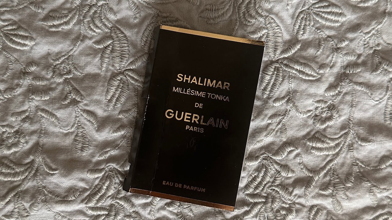 Guerlain Shalimar Millesime Tonka Review - YouTube