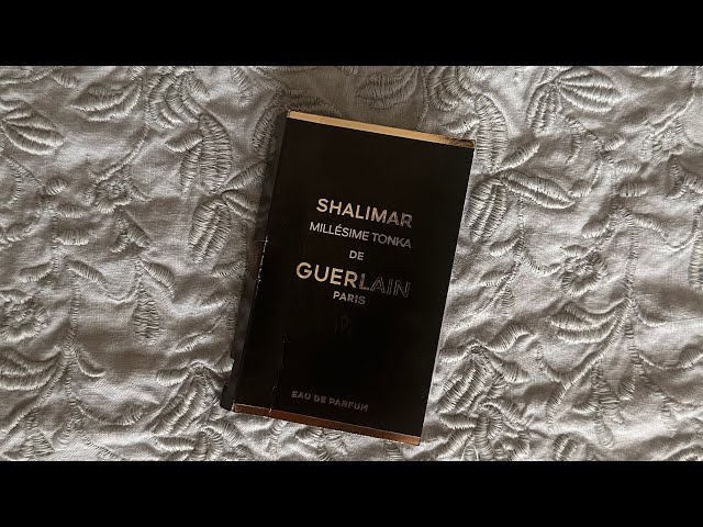 Guerlain Shalimar Millesime Tonka Review - YouTube