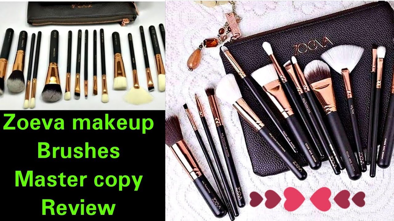 Zoeva makeup brushes review Zoeva makeup brushes haul & first