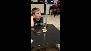 Boy Outsmarts Dad and Pulls Money Bill Kept Under Bottle Without Touching It - 1185257