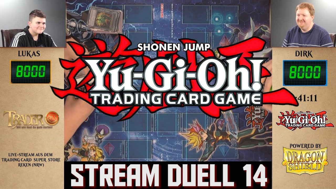 YuGiOh Duell 14 deutsch OTS Twitch Stream Trader Trading Card Super Store TCG Duel YGO Match