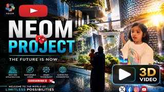Neom project 3d video 📹 ♥️ Amazing vlogs video 📹 😍 @Ladotweets2022 