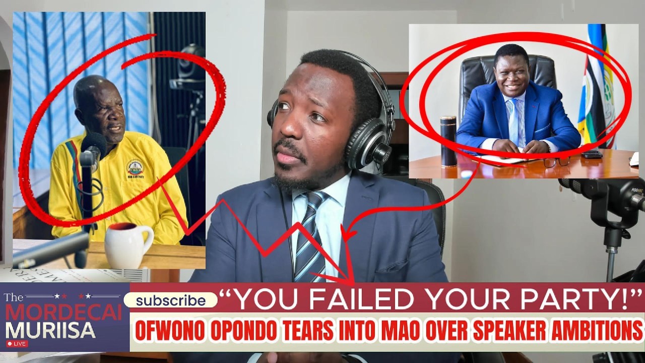 “You Failed Your Party!” — Ofwono Opondo Tears Into Mao Over Speaker Ambitions.