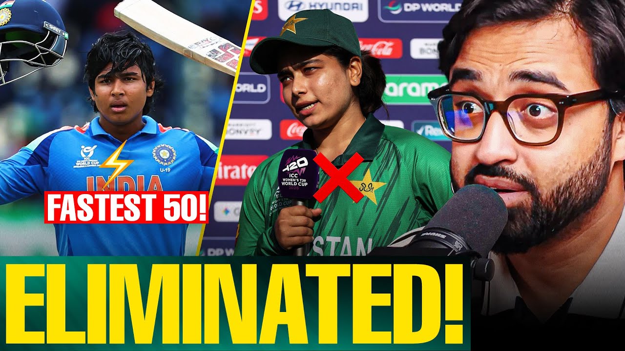 Vaibhav Suryavanshi Breaks ANOTHER Record! | Pakistan Out of W-T20 WC | Eng Vs NZ | Aqib Javed PC