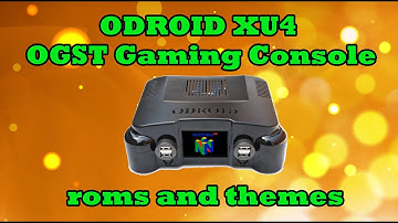 N64mini OGST Gaming Console Kit for XU4 setup roms and themes