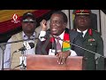 President Mnangagwa full Speech in Goromonzi.