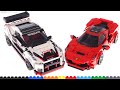 LEGO Speed Champions Ferrari F8 & Nissan GT-R Nismo reviews & comparisons! 76895 76896