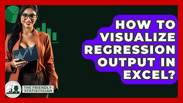 How To Visualize Regression Output In Excel? - The Friendly Statistician