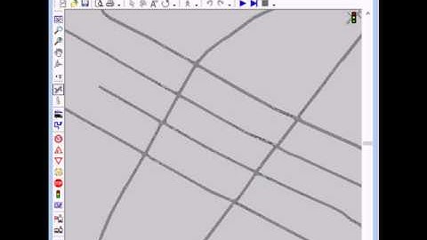 Distributed Model Predictive Control Simulated with VISSIM-MATLAB COM interface test