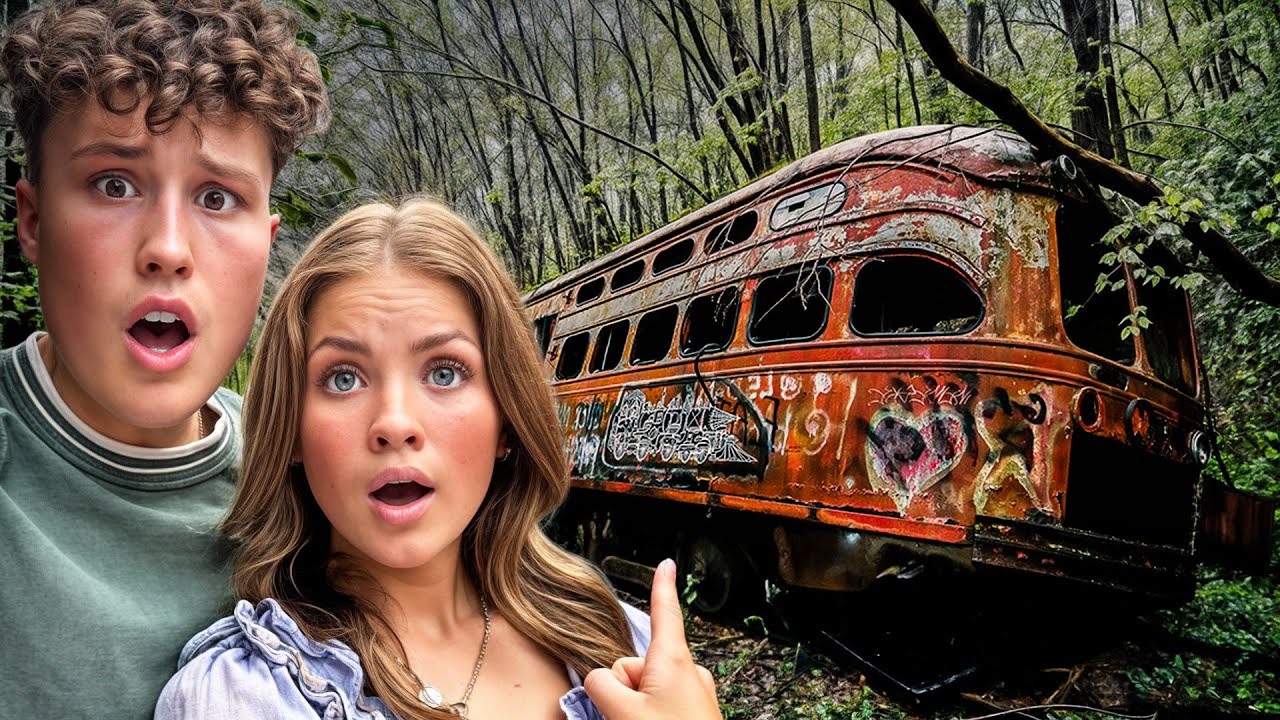 Exploring A Creepy Train Deep In the Woods!