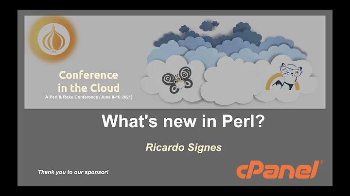 What's new in Perl? - Ricardo Signes