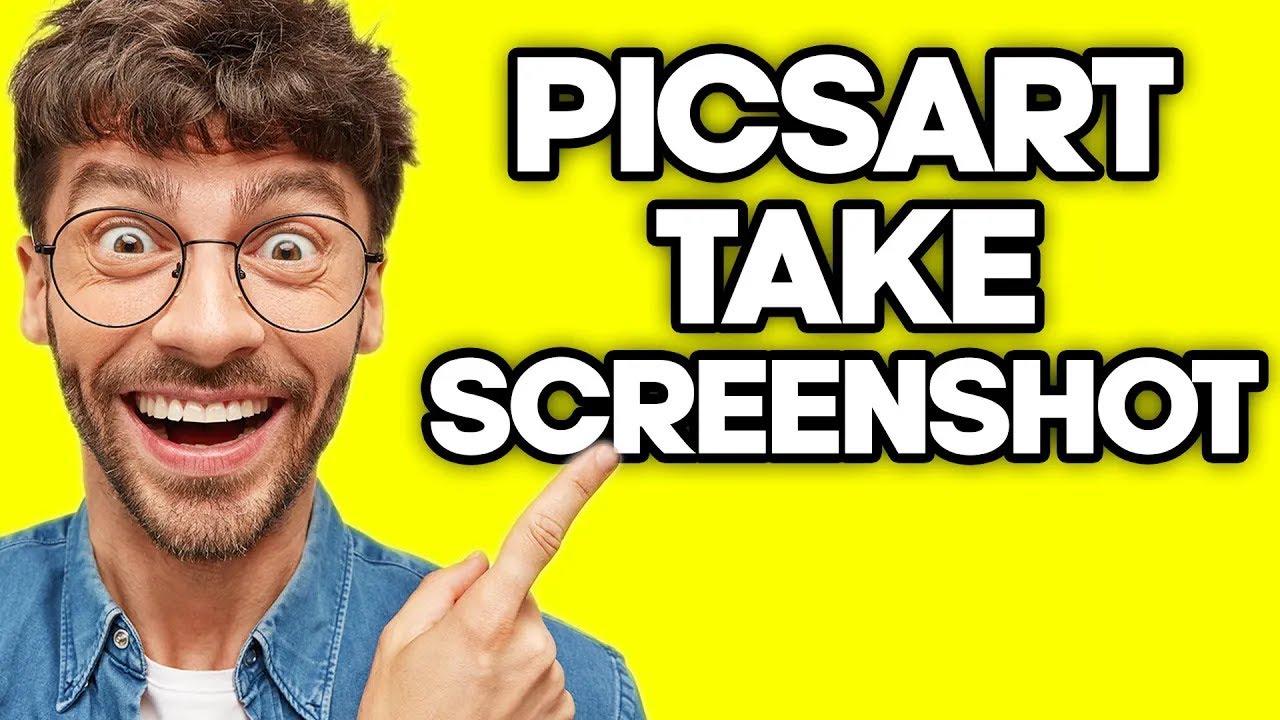 How To Take Screenshot Picsart (2023) - YouTube
