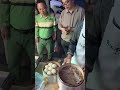 Real life street food hustle:young couple’s struggle selling steamed buns.