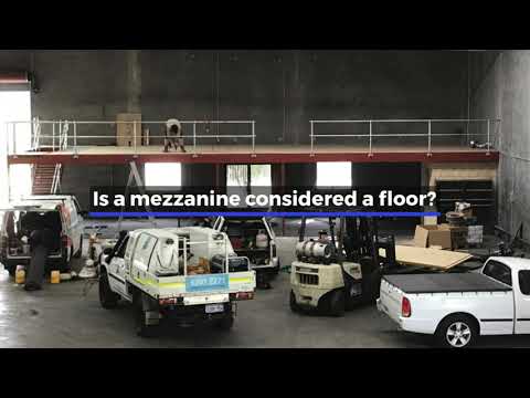 Video: Wordt een mezzanine beschouwd als een verdieping?