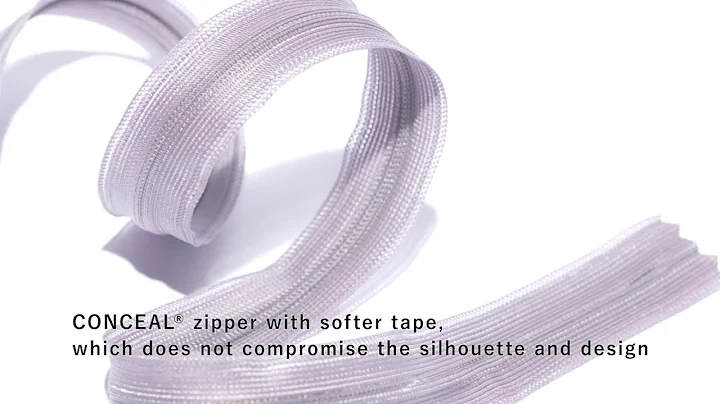 YKK® CONCEAL® Zipper No.2 BPR Tape