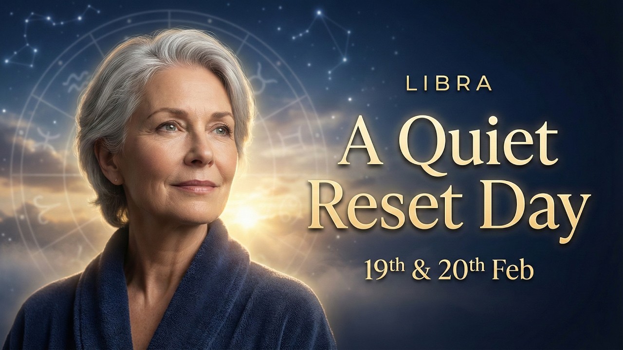 Libra: A Quiet Reset Day, February 19th & 20th Horoscope