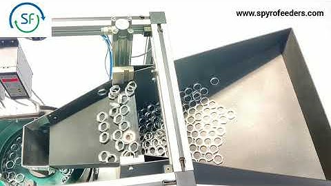 Feeding system for M24 Nut component - Spyrofeeders