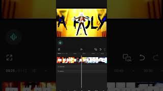 Anime Style professional Edit in Capcut #editing #shorts