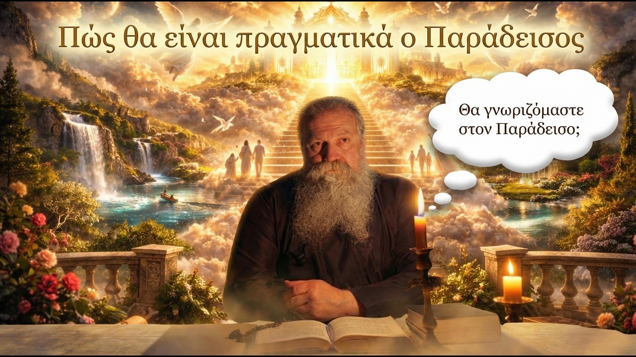 Θα γνωριζόμαστε στον Παράδεισο; Πώς θα είναι πραγματικά ο Παράδεισος;