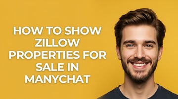 How to Show Zillow Properties for Sale In Manychat - GUIDE!
