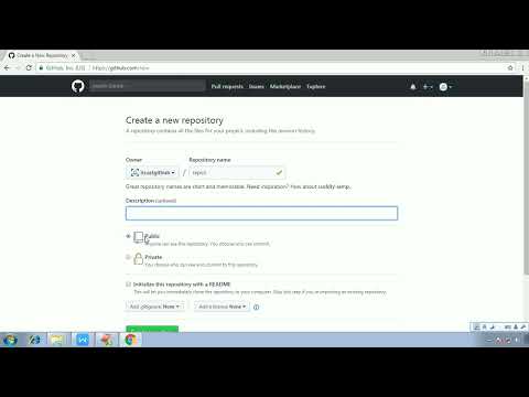 Git 02 连接远程仓库   008 使用github创建一个远程仓库