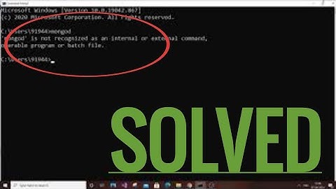 Mongod is not recognized as an internal or external command solved in mongobd