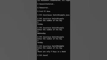 Switch Statement Example in Java #java #coding #switch