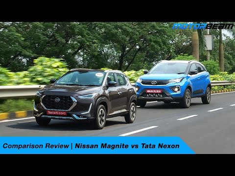 Nissan Magnite vs Tata Nexon Comparison Review - Kaunsi Kharide? | MotorBeam हिंदी