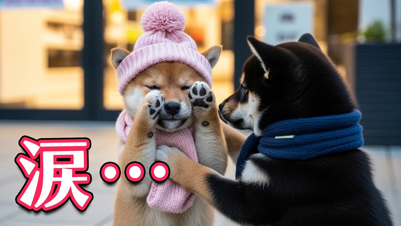 【柴犬ラッキー】子犬が初めてのバレンタインで大失敗⁉💝 Puppy’s First Valentine’s Day Ends in a Big Mess!?