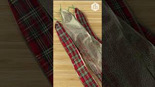 How To Put Ribbon On a Christmas Tree