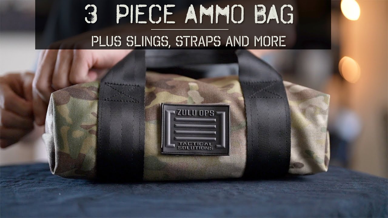 Zulu Ops Ammo Cary Bag solutions Minimalist Tactical SBR Sling Best Sling for CZ Scorpion