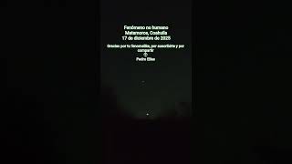 20251217 21:06 OVNI de corta duración y buena brillantez. #UFO #OVNI #nohuman #nohumano