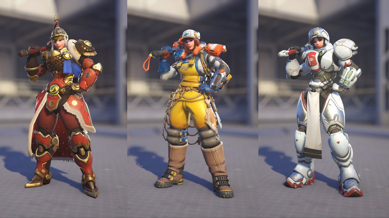Brigitte All Legendary & Epic Skins | Overwatch 2