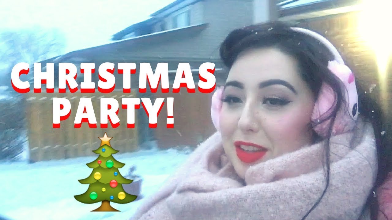 Christmas Party! | Tonsablush Vlogs