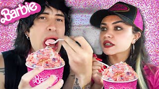 Trying The Barbie Ice Cream